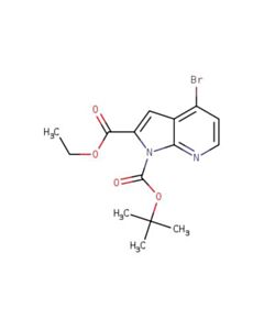 Astatech 1-TERT-BUTYL 2-ETHYL 4-BROMO-1H-PYRROLO[2,3-B]PYRIDINE-1,2-DICARBOXYLATE; 5G; Purity 95%; MDL-MFCD13183774